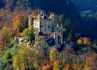 世界上最华丽的城堡Top1：Hohenschwangau城堡