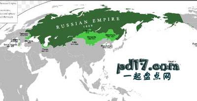20世纪最强大的殖民帝国Top3：俄罗斯帝国