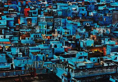 颜色最鲜艳的城市Top10：印度Jodhpur