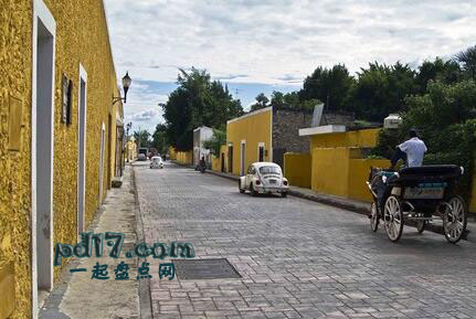 颜色最鲜艳的城市Top1：墨西哥伊萨马尔