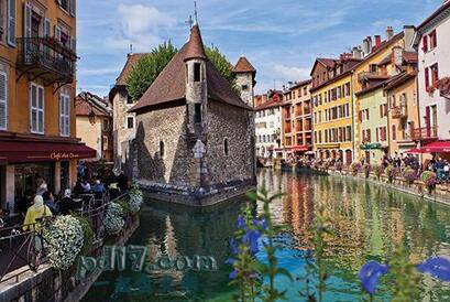 世界上最美的湖畔城市Top7：阿讷西 法国