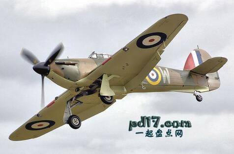 二战期间最强力的武器Top6：英国皇家空军飓风