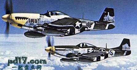 二战期间最强力的武器Top3：P-51战斗机