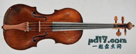 世界上最昂贵的乐器Top10：Violoncello by Gennaro Gagliano 362,500美元
