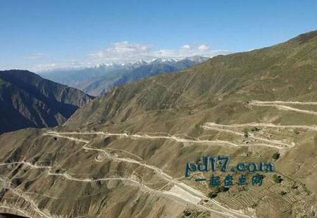 世界上最危险的公路Top10：中国西藏公路