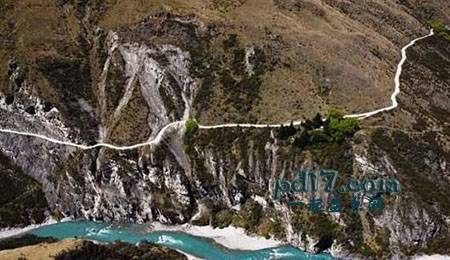 世界上最危险的公路Top7：新西兰船长峡谷路