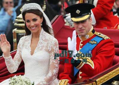 世界上最贵的婚礼Top3：威廉王子和凯特米德尔顿 3400万美元