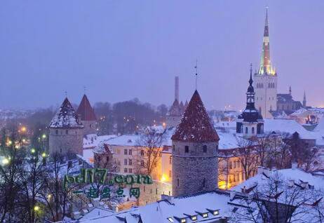 冬季出国旅游去哪里Top2：爱沙尼亚塔林