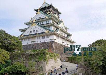 日本的城堡Top7：大阪城堡