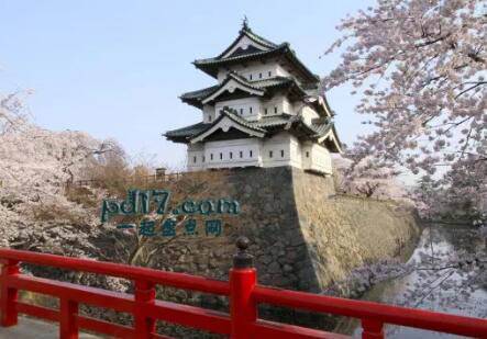 日本的城堡Top5：弘前城堡