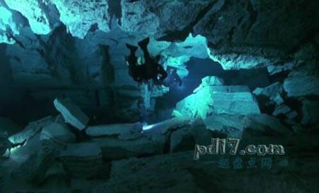 世界上最著名的水下洞穴Top2：Ordinskaya水下洞穴