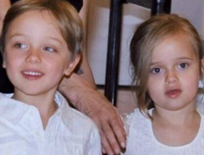 世界上最富有的孩子Top2：Knox和Vivienne Jolie Pitt 6700万美元