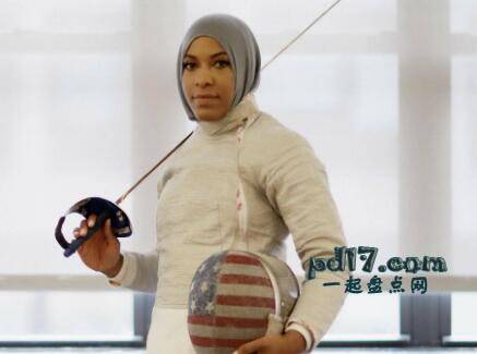 世界上著名的女子击剑运动员Top6：伊布蒂哈·穆罕默德