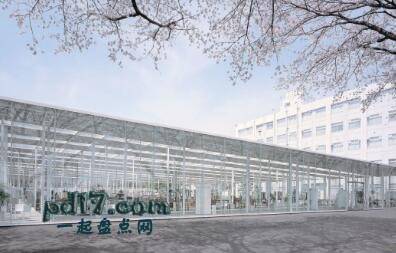 世界上最著名的玻璃建筑Top7：东京 神奈川技术学院研讨会