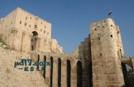 世界上最大的城堡Top9：阿勒颇城堡（39,805平方米）