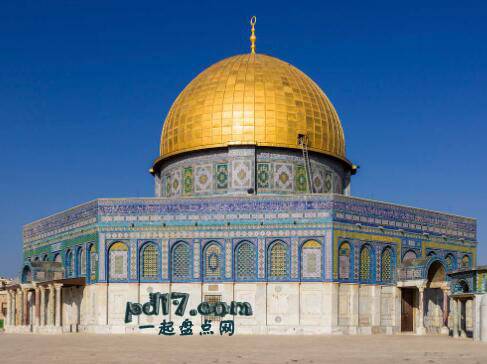 耶路撒冷的著名景点Top3：圣殿山和圆顶的岩石