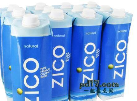 世界上知名的运动饮料Top6：Zico纯净优质椰子水