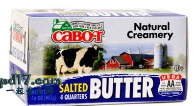 全球知名的黄油品牌Top7：Cabot盐渍黄油