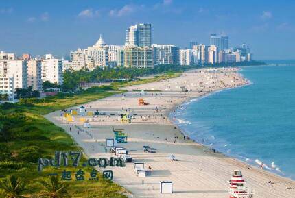 世界上最好的海滩城市Top4：佛罗里达迈阿密海滩