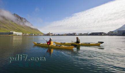 全球最佳的海上皮划艇地点Top5：safjorour Westfjords 冰岛