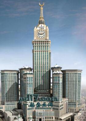 世界上最著名的钟楼Top3：沙特阿拉伯Abraj AL-Bait塔