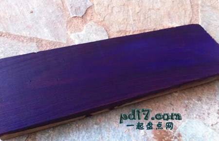 全球最贵的木材Top4：紫心木