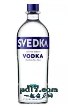 全球伏特加品牌Top3：Svedka伏特加
