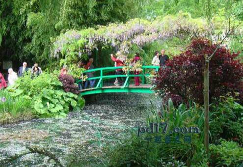 全球最美丽的花园Top2：克劳德莫奈的花园 法国