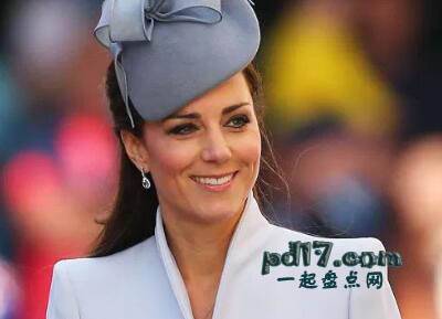 全球最美的皇室女性成员Top2：英国王妃凯特·米德尔顿