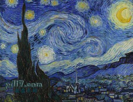世界上最著名的绘画Top9：星夜