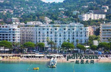 全球最昂贵的酒店品牌Top7：Grand Hyatt Cannes Hotel Martinez （法国）