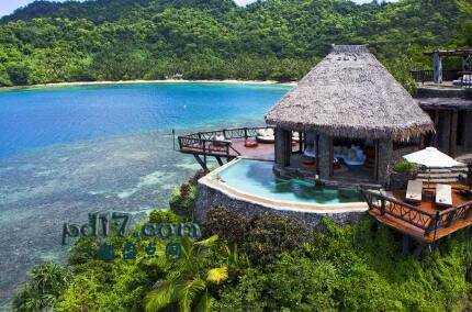 全球最昂贵的酒店品牌Top5：Resort Hilltop Estate - 劳卡拉岛（斐济）