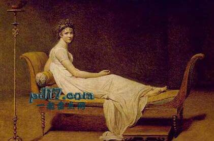 世界上最著名的女性画作Top6：R·卡米尔夫人画像