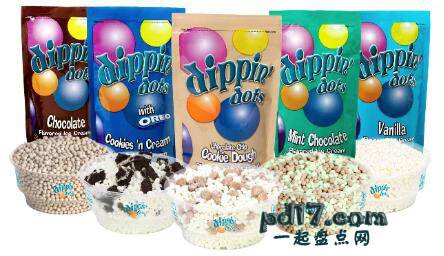 世界上最好的冰激淋品牌Top4：Dippin'Dots