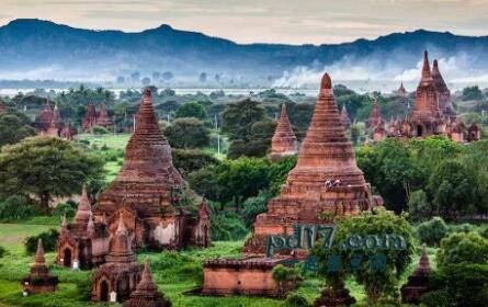 亚洲最神奇的地方Top7：缅甸 巴甘