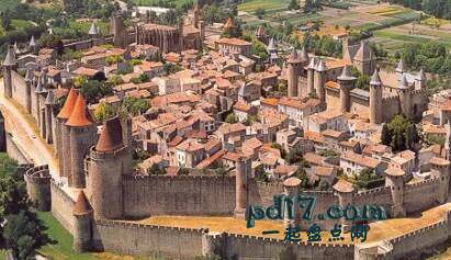 世界城墙中的城市Top9：法国卡尔卡松