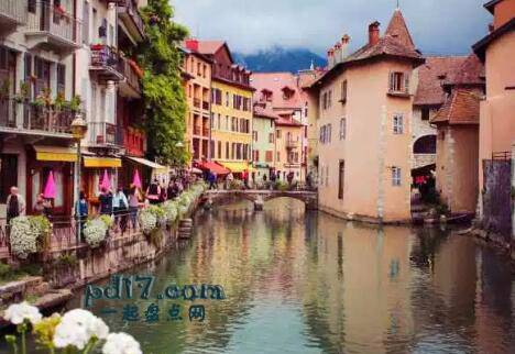 全球最美丽的运河城市Top7：阿讷西 法国