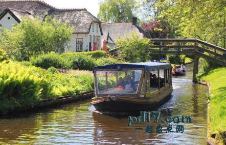 全球最美丽的运河城市Top2：希特霍伦 荷兰