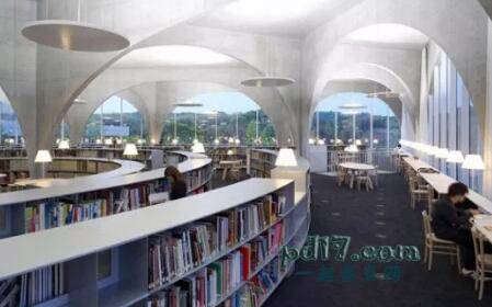 世界上最好的图书馆Top5：BRAUNSCHWEIG艺术大学图书馆 德国