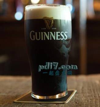 Top7：吉尼斯黑啤酒（Guinness）