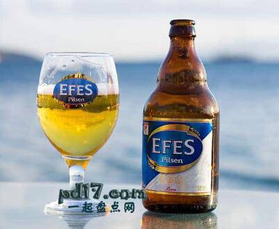 Top5：艾菲啤酒（Efes Pilsen）