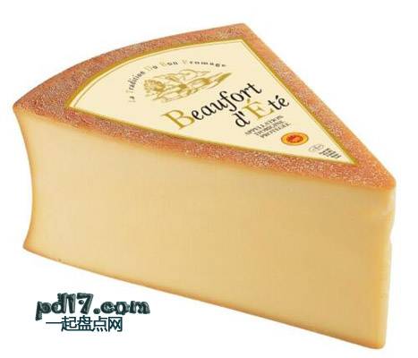 Top7：博福特奶酪Beaufort d’Ete
